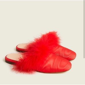 J Crew Women’s Moire and Feather Mule